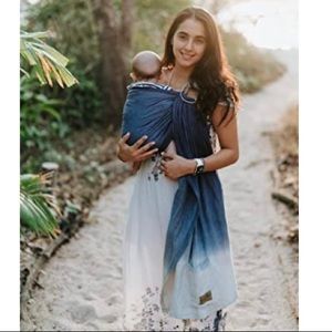 Nalakai Ring Sling Baby Carrier Luxury Bamboo and Linen Baby Sling
